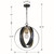 Luna One Light Mini Chandelier (580-EB-GA)