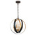 Luna Four Light Mini Chandelier (584-EB-GA)