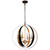 Luna Six Light Chandelier (585-EB-GA)