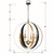 Luna Six Light Chandelier (585-EB-GA)