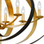 Luna Eight Light Chandelier (588-EB-GA)