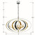 Luna Eight Light Chandelier (588-EB-GA)