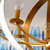 Luna Eight Light Chandelier (588-MT-GA)