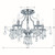 Cedar Five Light Semi Flush Mount (5930-CH-CL-S)