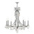 Cedar Eight Light Chandelier (5938-CH-CL-S)