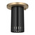 Kichler - 52842BK - LED Flush Mount - Ruehl - Black