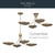 Palmela Four Light Chandelier/Semi Flush (52854CPZ)