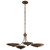 Kichler - 52854LBRLBZ - Four Light Chandelier/Semi Flush - Palmela - Lacquered Brass