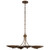 Palmela Four Light Chandelier/Semi Flush (52854LBRLBZ)
