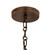 Palmela Four Light Chandelier/Semi Flush (52854LBRLBZ)
