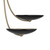 Palmela Four Light Chandelier (52855CPZBK)