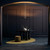 Palmela Four Light Chandelier (52855CPZBK)