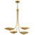 Kichler - 52855LBR - Four Light Chandelier - Palmela - Lacquered Brass