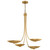 Palmela Four Light Chandelier (52855LBR)
