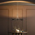 Palmela Five Light Chandelier (52856CPZBK)