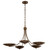 Kichler - 52856LBRLBZ - Five Light Chandelier - Palmela - Lacquered Brass