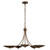 Palmela Five Light Chandelier (52856LBRLBZ)