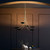 Palmela Six Light Chandelier (52857CPZBK)