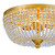 Rylee Four Light Flush Mount (605-GA)