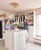 Rylee Four Light Flush Mount (605-GA)
