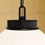 Andorra One Light Pendant (52867BK)