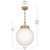 Andorra One Light Pendant (52867CPZ)