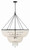 Crystorama - 614-MK - 15 Light Chandelier - Rylee - Matte Black