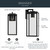 Branner One Light Outdoor Wall Mount (59112BKTDS)