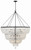Crystorama - 618-MK - 24 Light Chandelier - Rylee - Matte Black