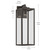 Branner One Light Outdoor Wall Mount (59113OZDS)