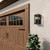 Lundon Three Light Outdoor Wall Mount (59162BK)