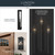 Lundon Three Light Outdoor Wall Mount (59165BK)