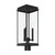Kichler - 59166BK - Three Light Outdoor Post Lantern - Lundon - Black
