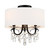 Othello Three Light Semi Flush Mount (6623-MK-CL-MWP_CEILING)