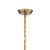 Othello Three Light Chandelier (6623-VG-CL-MWP)