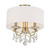 Othello Three Light Semi Flush Mount (6623-VG-CL-MWP_CEILING)