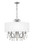 Crystorama - 6625-CH-CL-S - Five Light Chandelier - Othello - Polished Chrome
