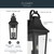 Cleary Three Light Outdoor Wall Mount (59196BKT)