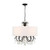 Othello Five Light Chandelier (6625-MK-CL-MWP)