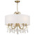 Othello Five Light Chandelier (6625-VG-CL-S)