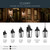 Cleary Two Light Outdoor Pendant (59198BKT)