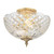 Crystorama - 66-CT-OB - Two Light Semi Flush Mount - Milton - Olde Brass