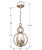 Garland Three Light Mini Chandelier (6760-DT)