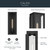 Calen One Light Outdoor Wall Mount (59209BKT)