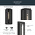 Berens One Light Outdoor Wall Mount (59214BKT)
