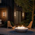 Berens Two Light Outdoor Wall Mount (59216BKT)