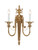 Crystorama - 7002-OB - Two Light Wall Sconce - Langley - Olde Brass