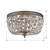Waltham Two Light Flush Mount (710-EB-CL-I)