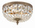 Crystorama - 710-OB-CL-I - Two Light Flush Mount - Waltham - Olde Brass