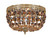Crystorama - 710-OB-GT-MWP - Two Light Flush Mount - Waltham - Olde Brass